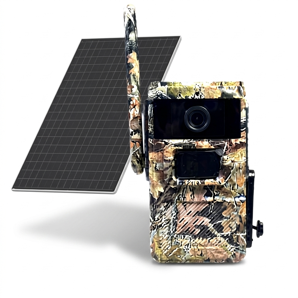 NAVOSE Solar Wildlife Trail Camera – WiFi 2K Night Vision
