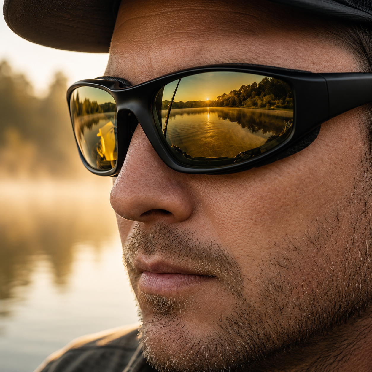Navose Polarised Fishing Sunglasses – UV400, Foam Frame, Anti-Glare